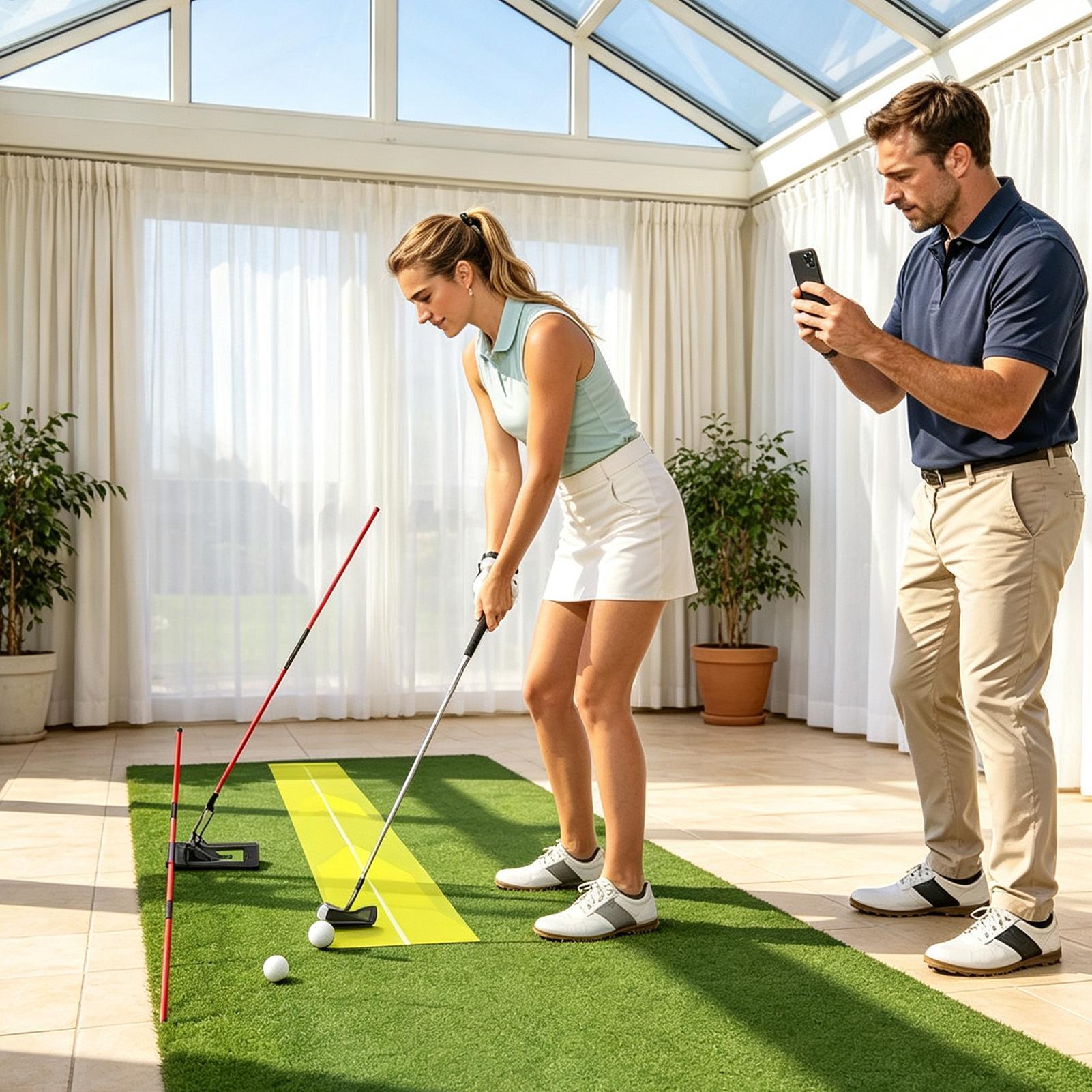 Golf Path Trainer Adjustable A - Golf Equipment For Beginners 评论和价格