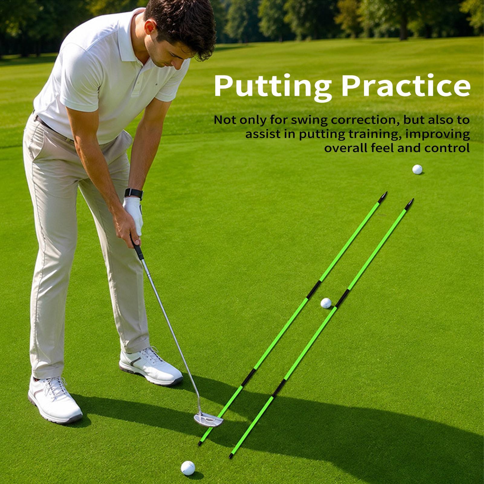 Golf Alignment Sticks Putting  - Golf Equipment For Beginners 评论和价格